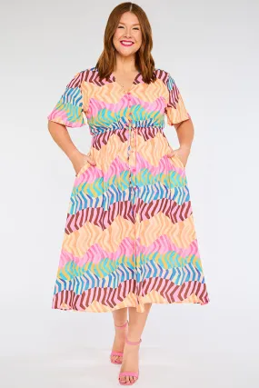 Marley Zig Zag Zebra Dress