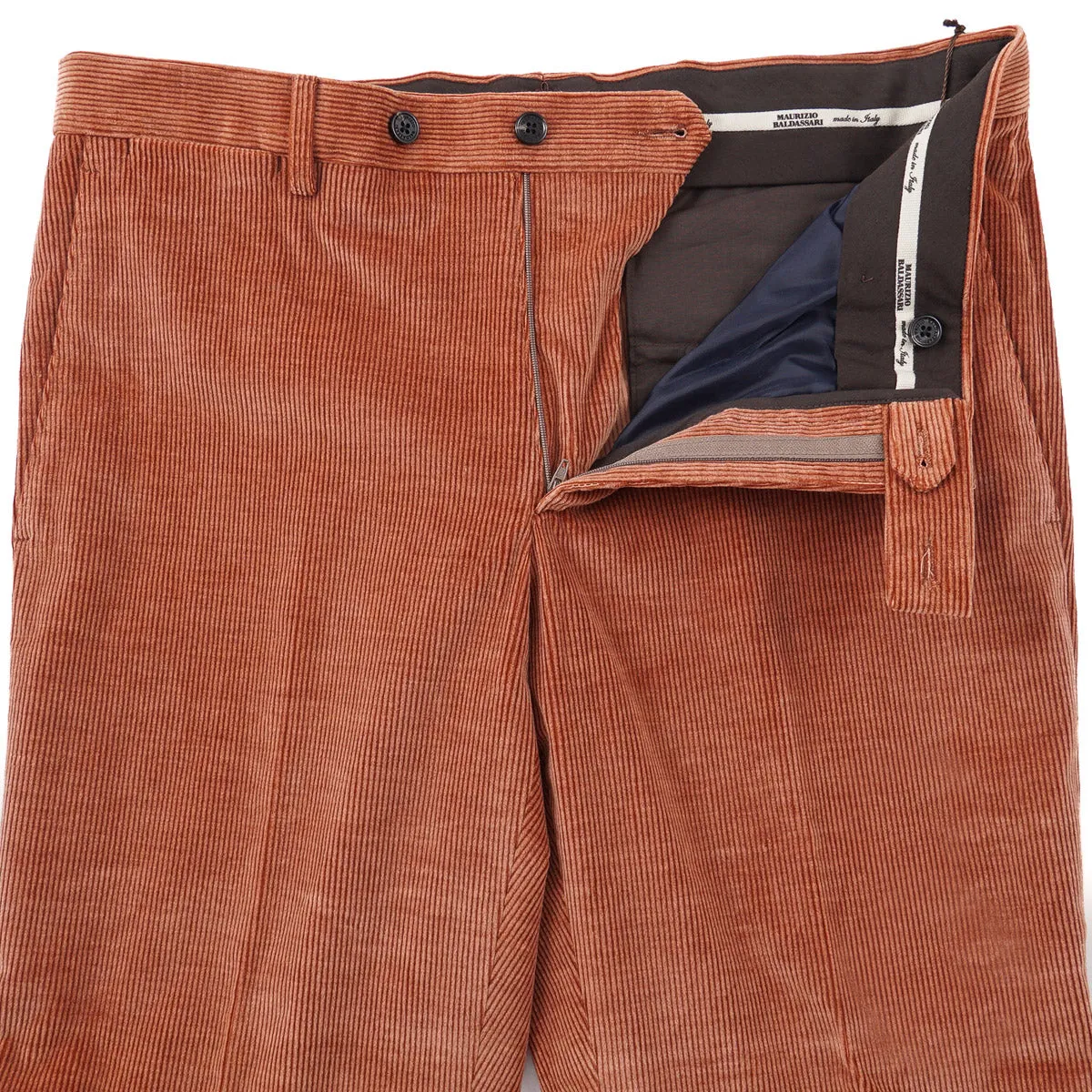 Maurizio Baldassari Cotton-Cashmere Pants