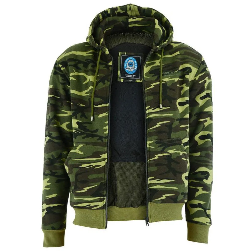 Men's Hume Protective Full-Zip Hoodie - Camo Green JRK10030