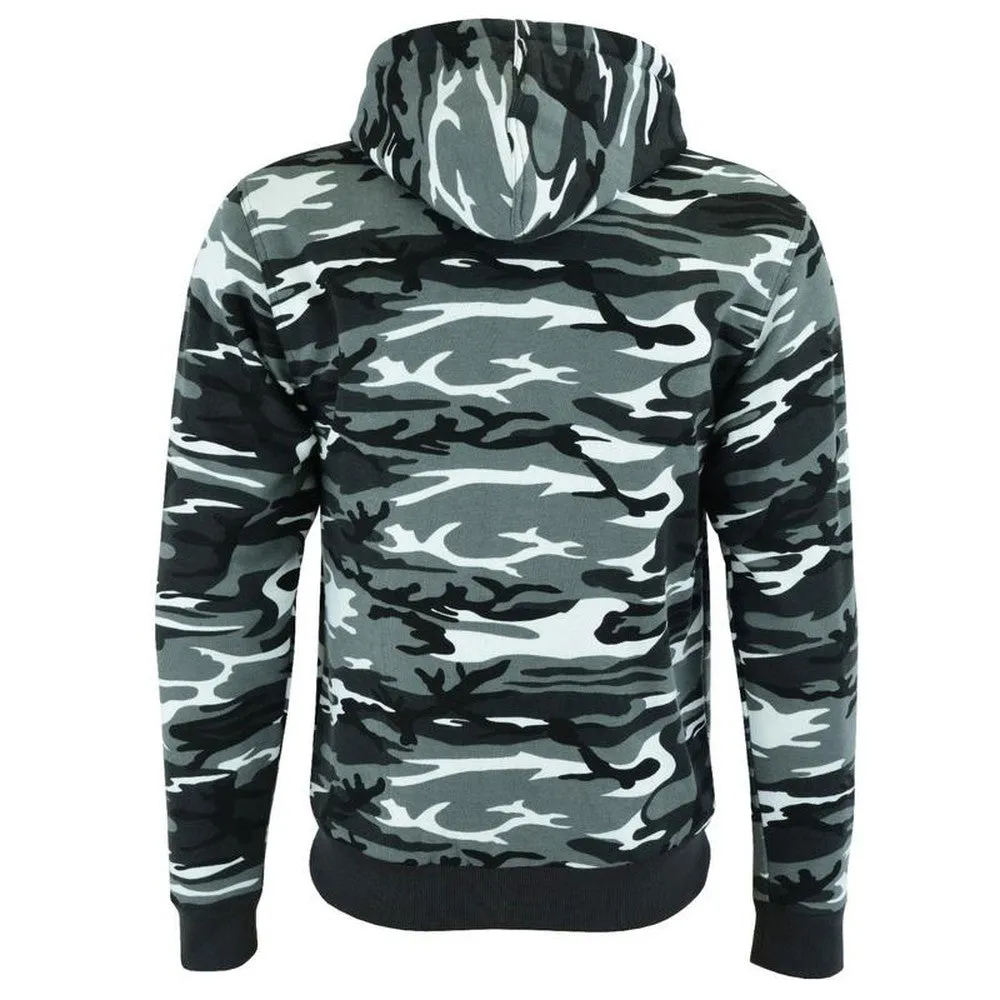 Men's Hume Protective Full-Zip Hoodie - Charcoal Camo JRK10029