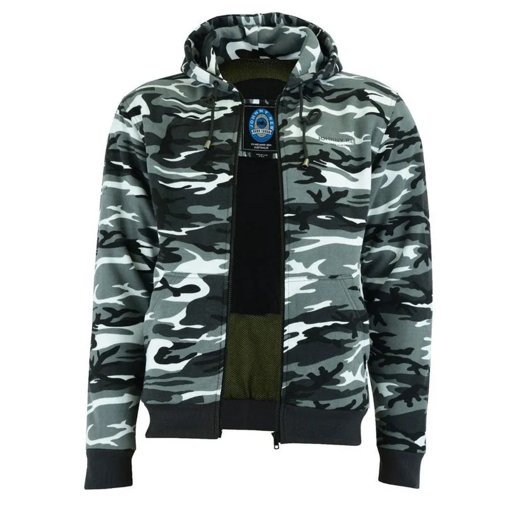 Men's Hume Protective Full-Zip Hoodie - Charcoal Camo JRK10029