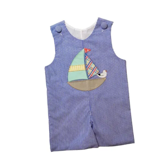 Natalie Grant Sailboat Applique Bubble