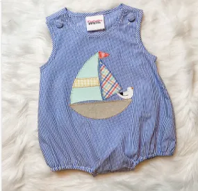 Natalie Grant Sailboat Applique Bubble