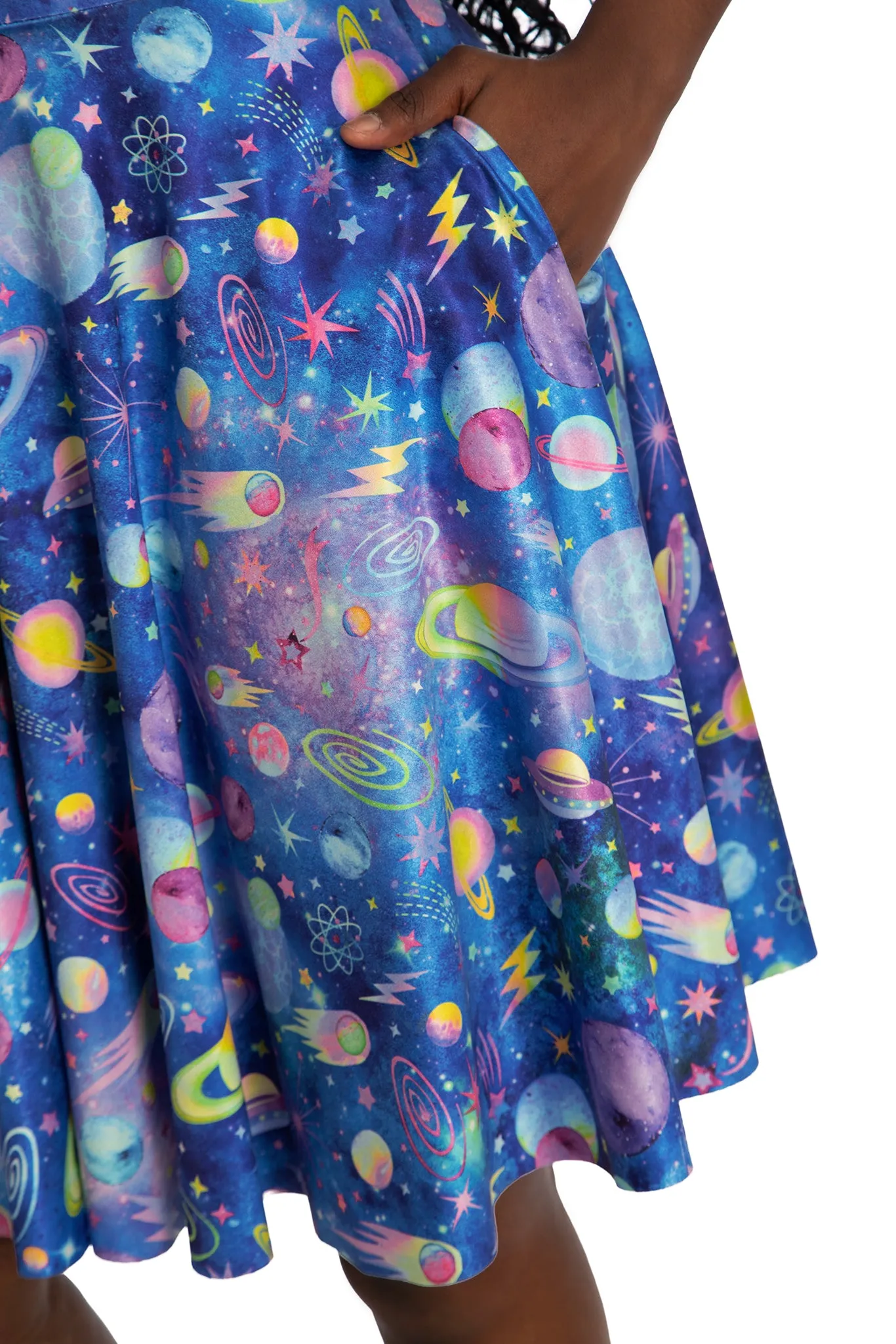 Nineties Universe Peephole Longline Dress