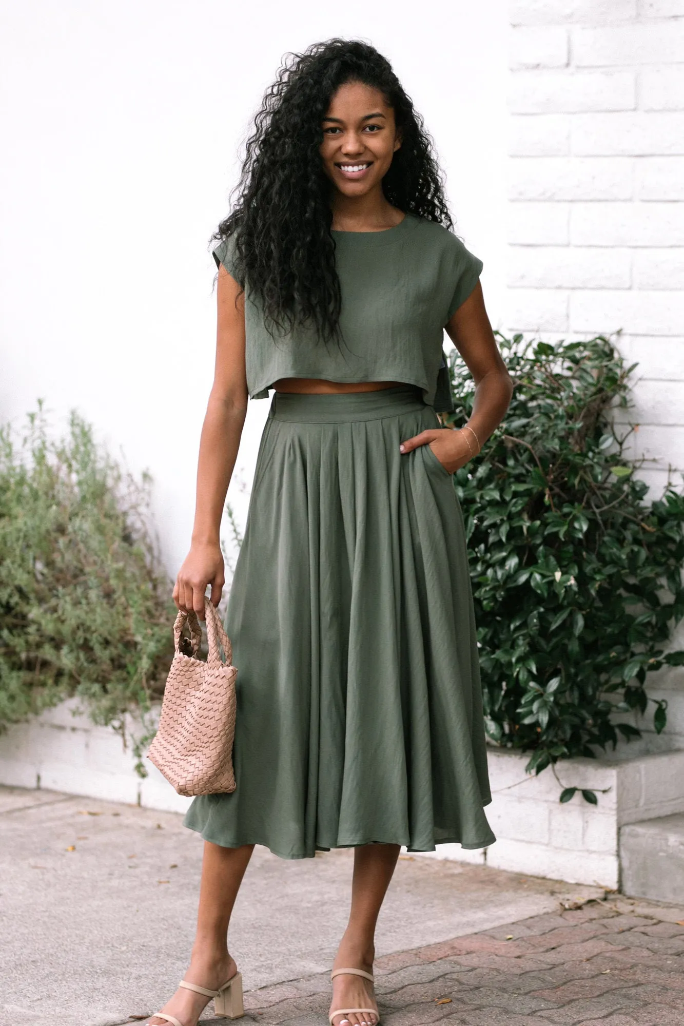 Noemi Two Piece Skirt Set