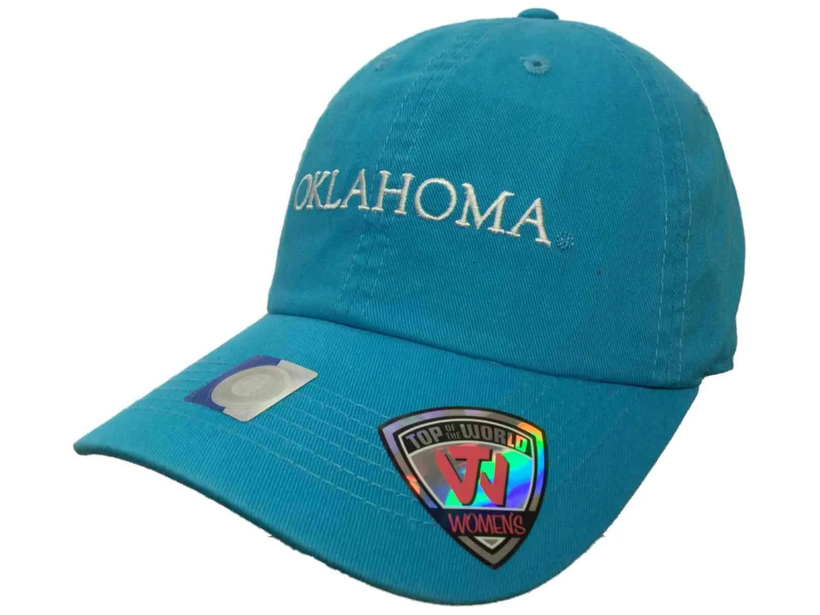 Oklahoma Sooners TOW WOMEN Lagoon Blue Seaside Adjustable Slouch Hat Cap