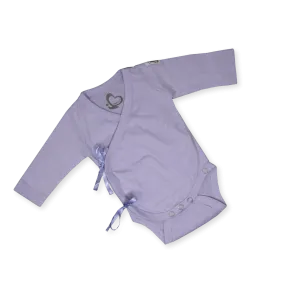 Organic Newborn Suit - A New Me - Purple