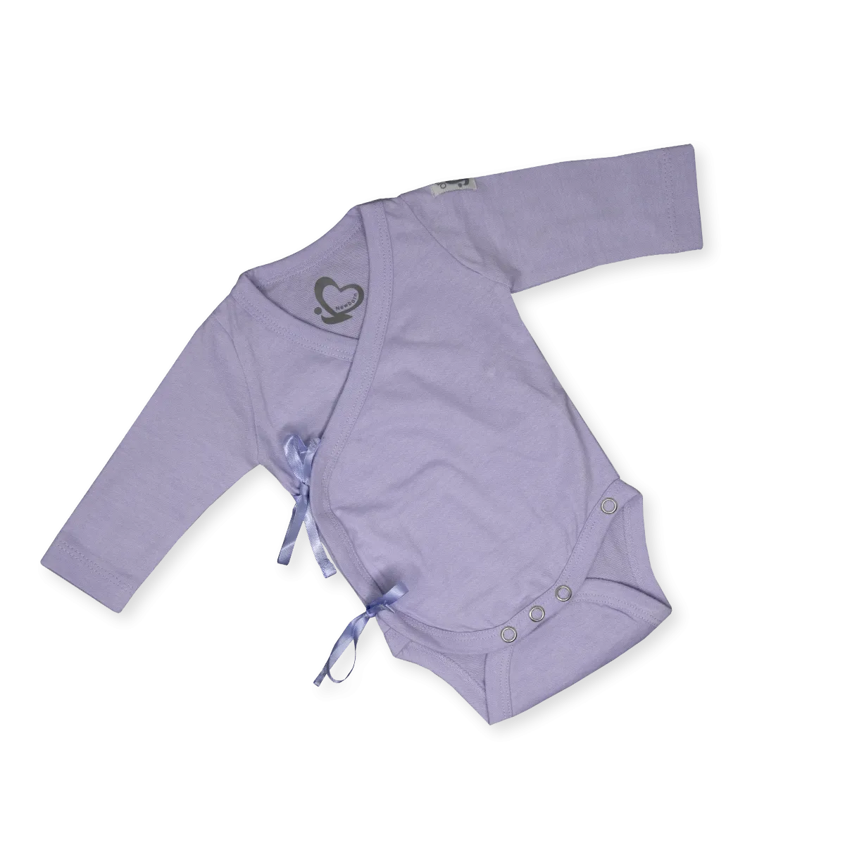 Organic Newborn Suit - A New Me - Purple