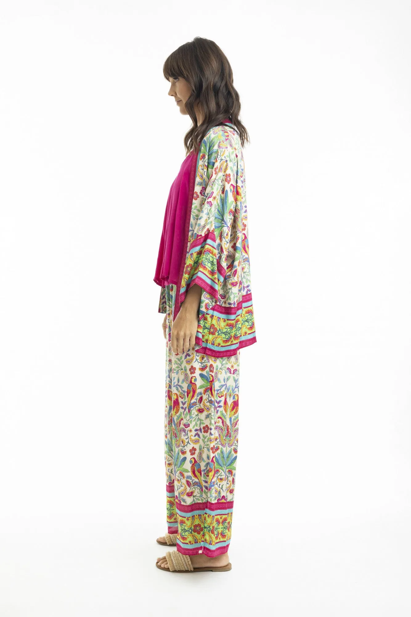 Orientique- Fleur Wrap Kimono