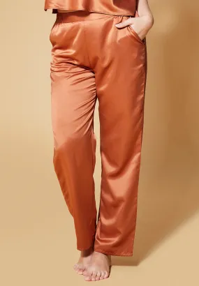 Pantalon Glam Chic Soleil Caramélisé