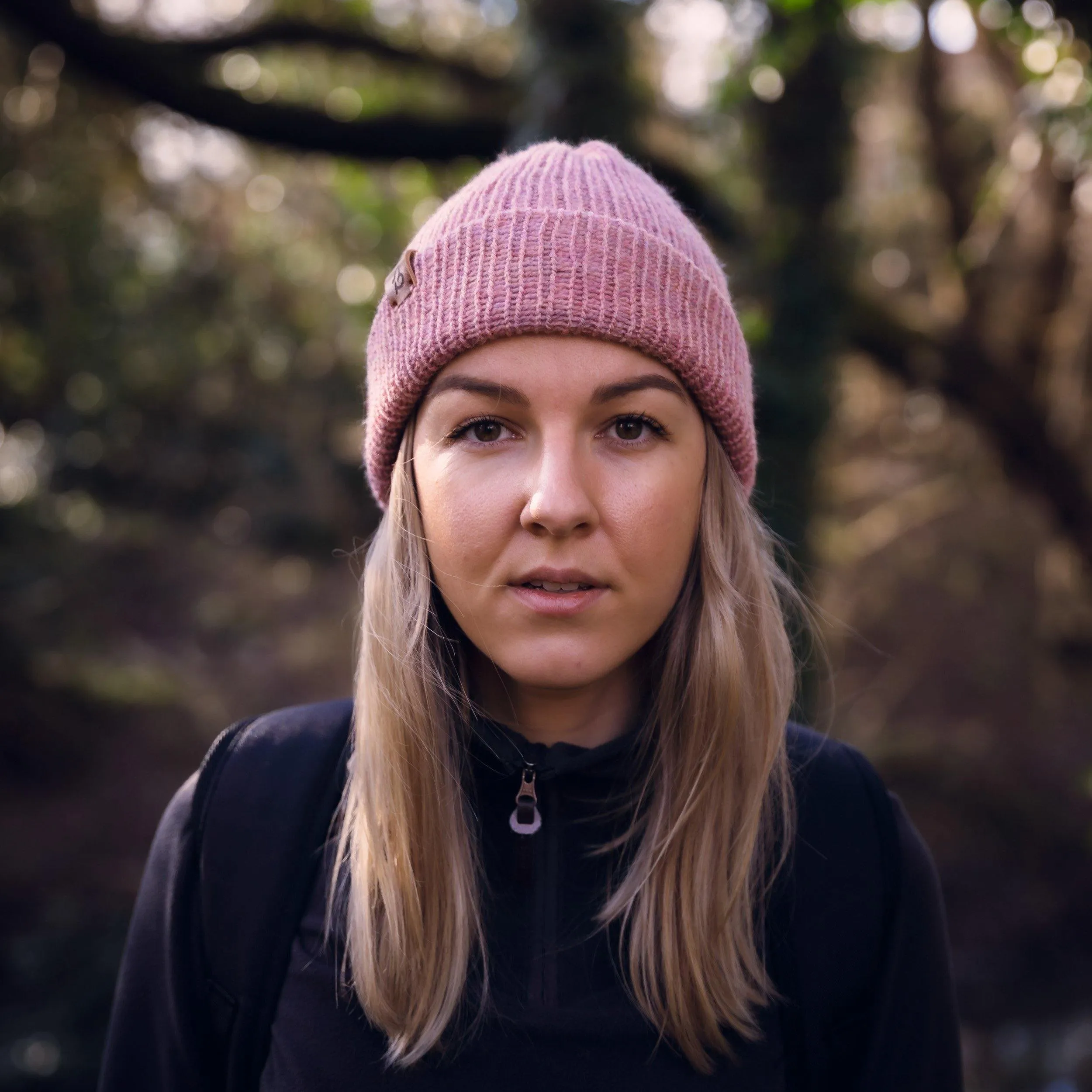 Pastel Blue Slack Fit Wooly Hat