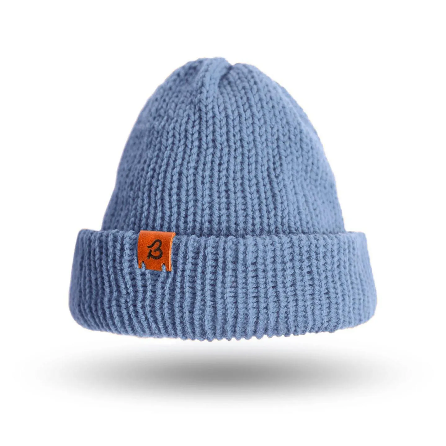 Pastel Blue Slack Fit Wooly Hat