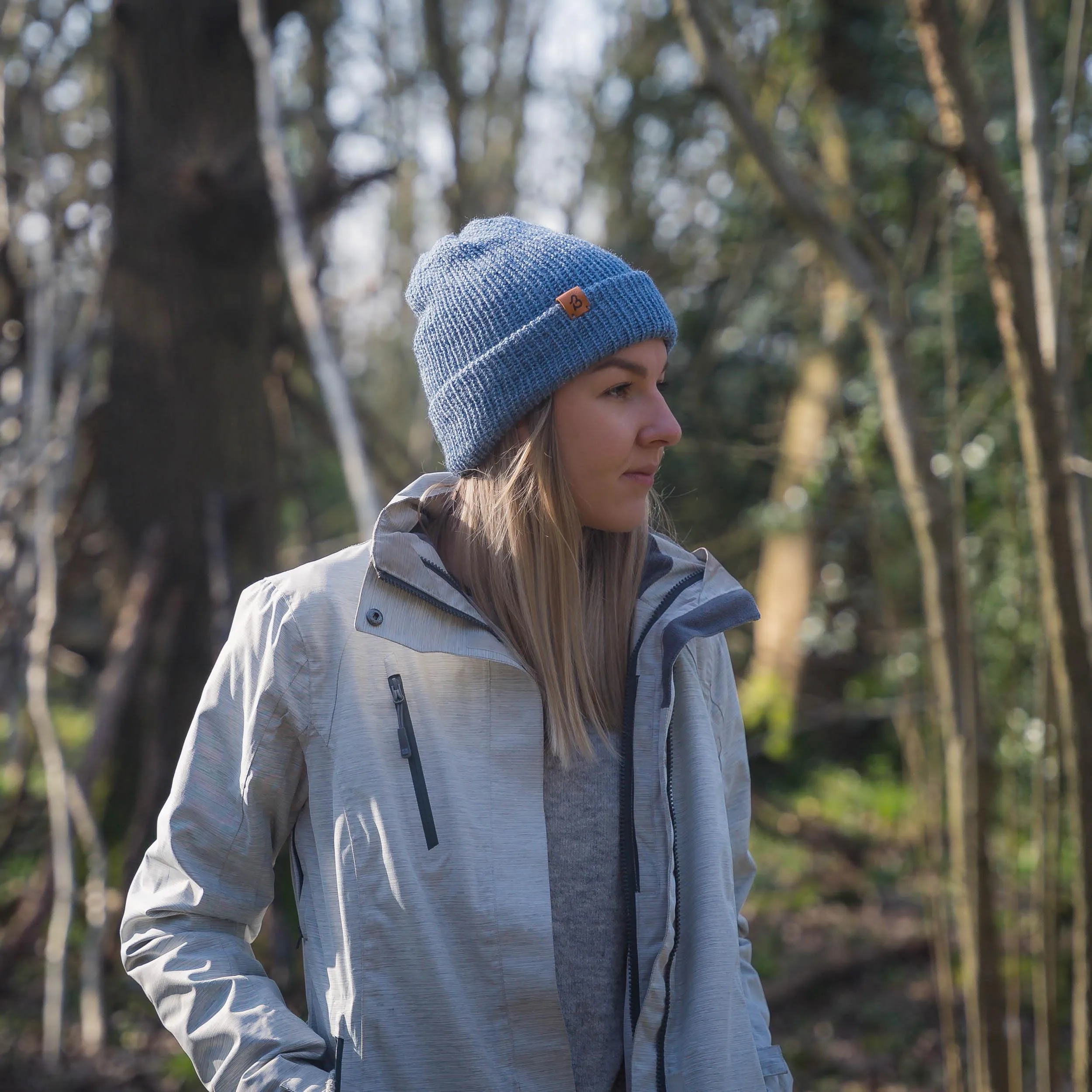 Pastel Blue Trawler Wooly Hat