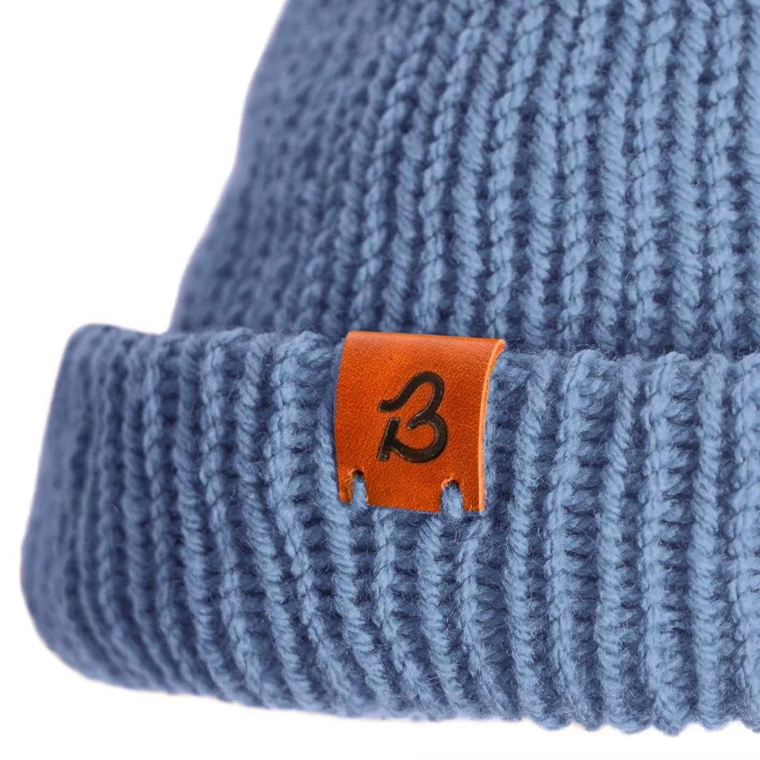 Pastel Blue Trawler Wooly Hat