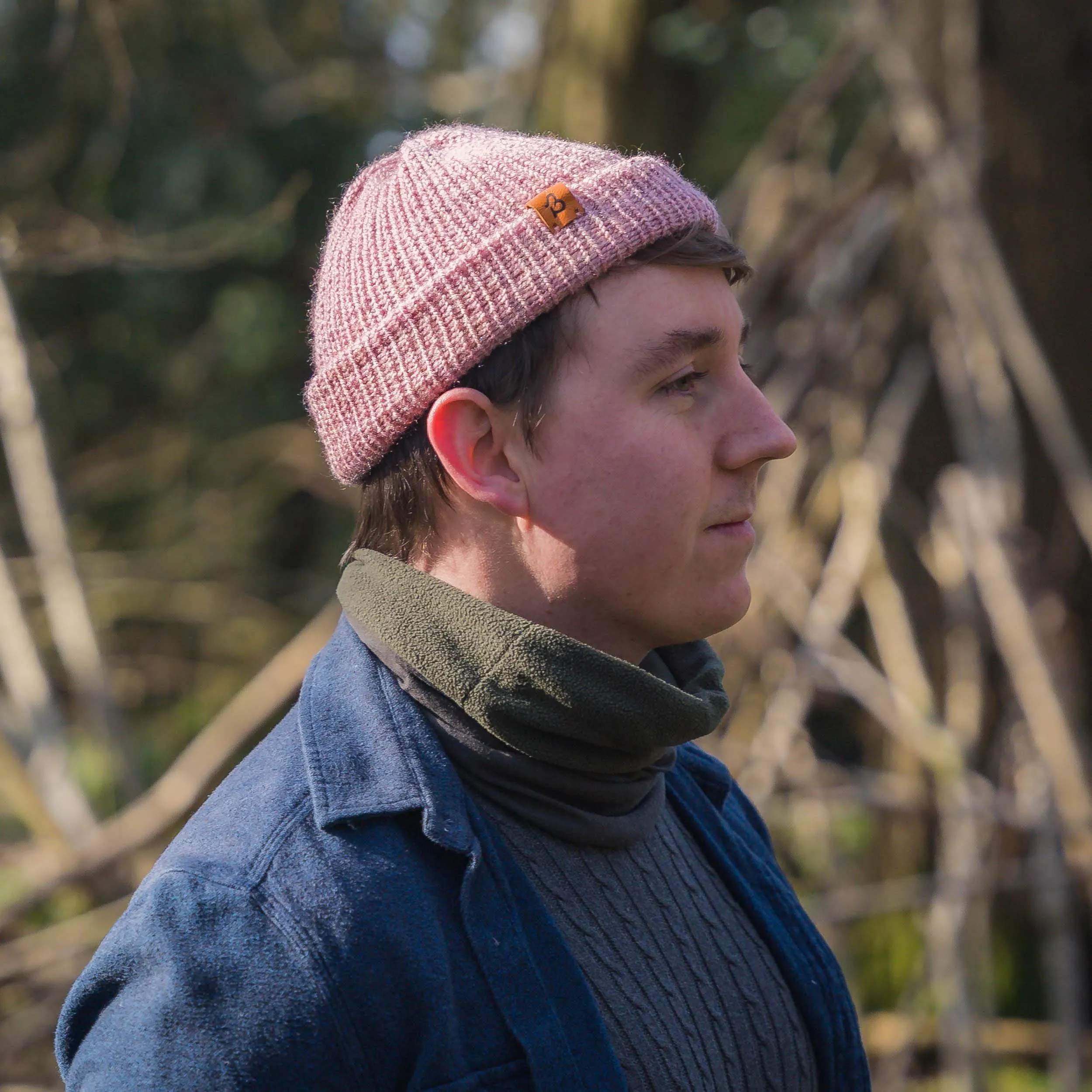 Pastel Blue Trawler Wooly Hat