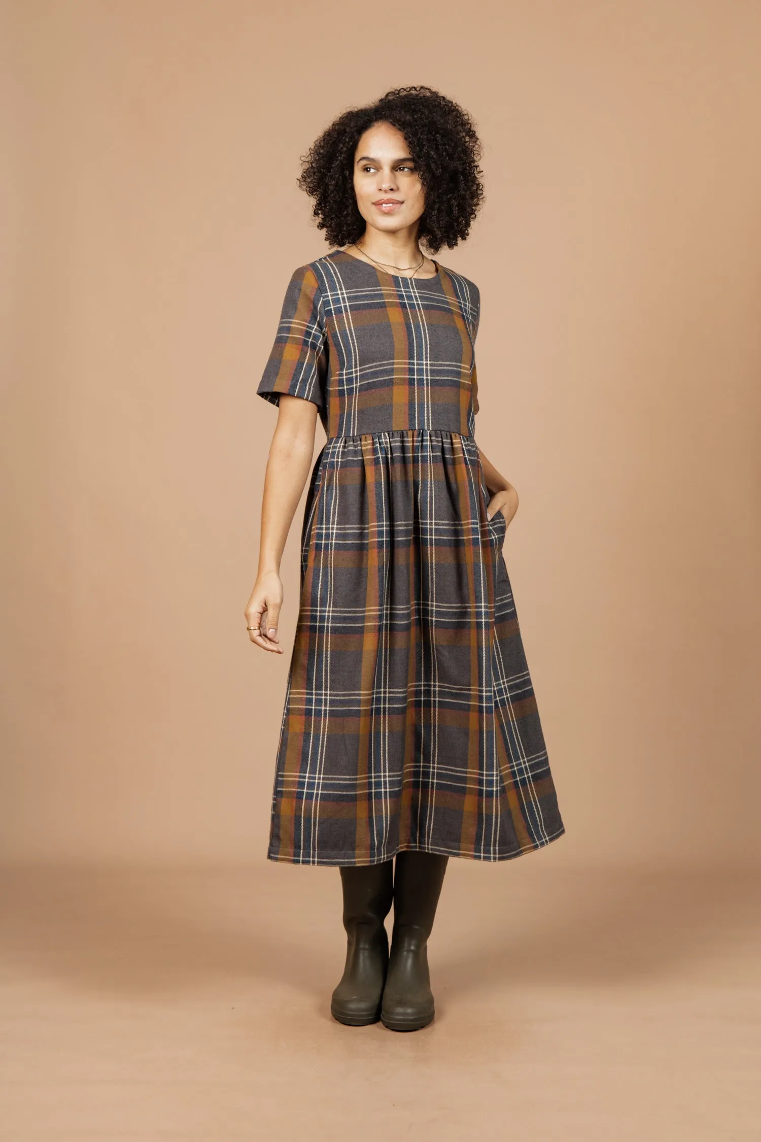 Perry Dress / Twilight Plaid