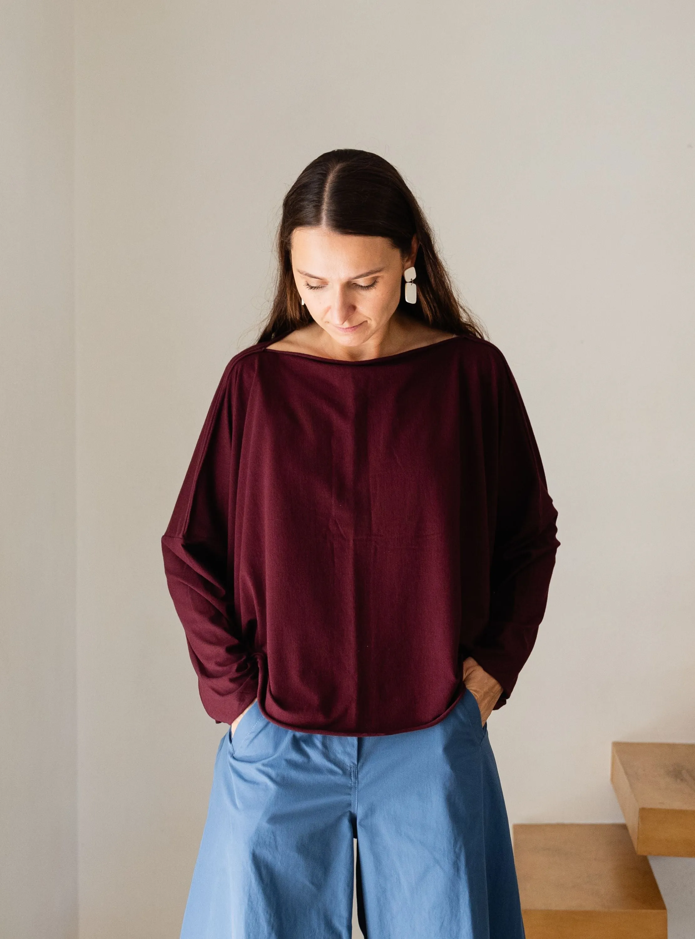 Plum Blouse Nr16