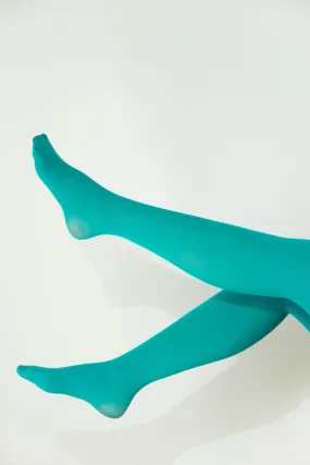 PM 50 Den. Tights - Aqua Green