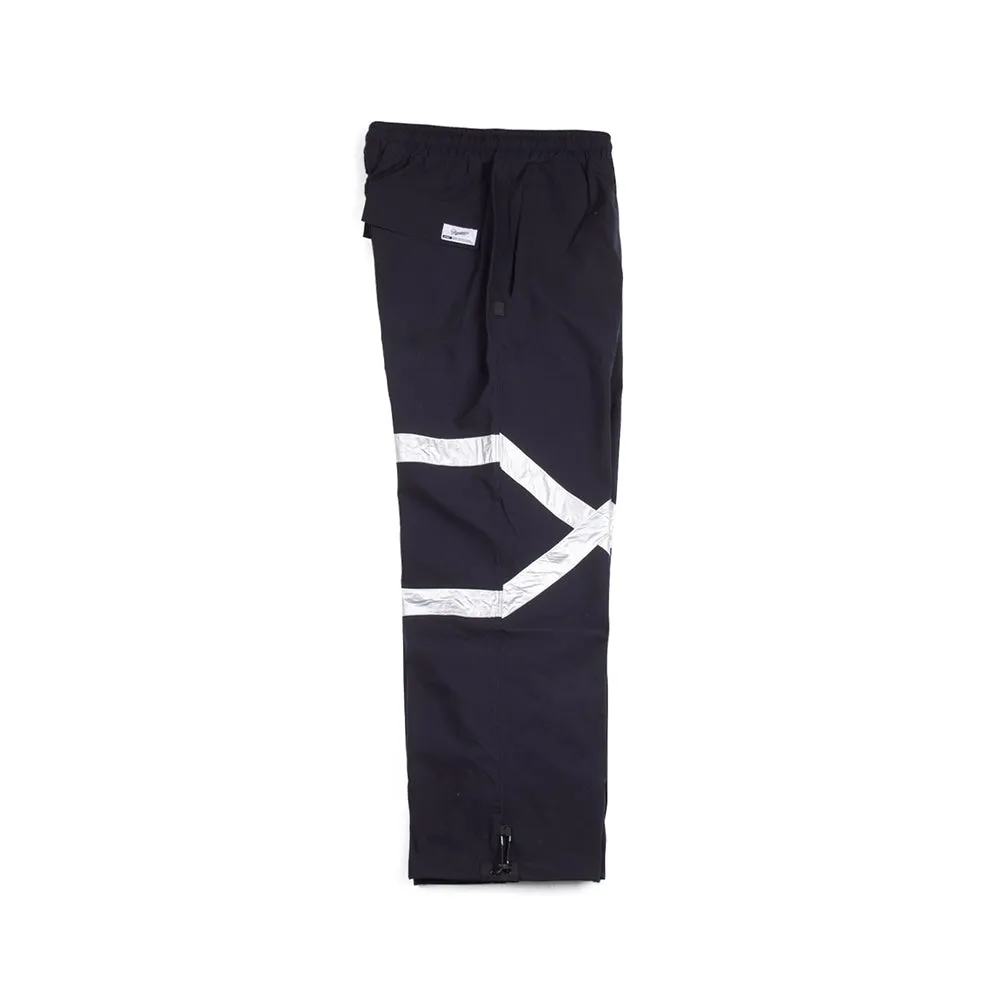 POT-X SILVER STRETCH JOGGER PANTS NAVY