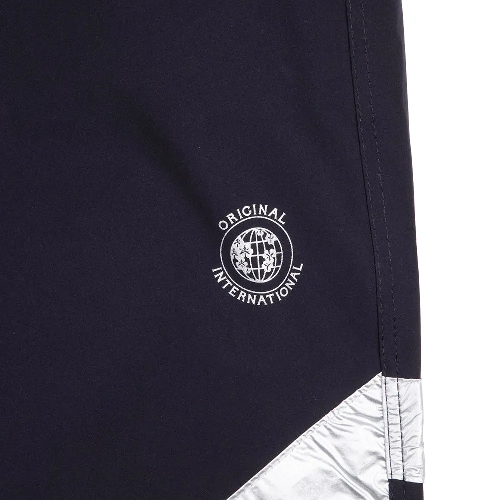 POT-X SILVER STRETCH JOGGER PANTS NAVY