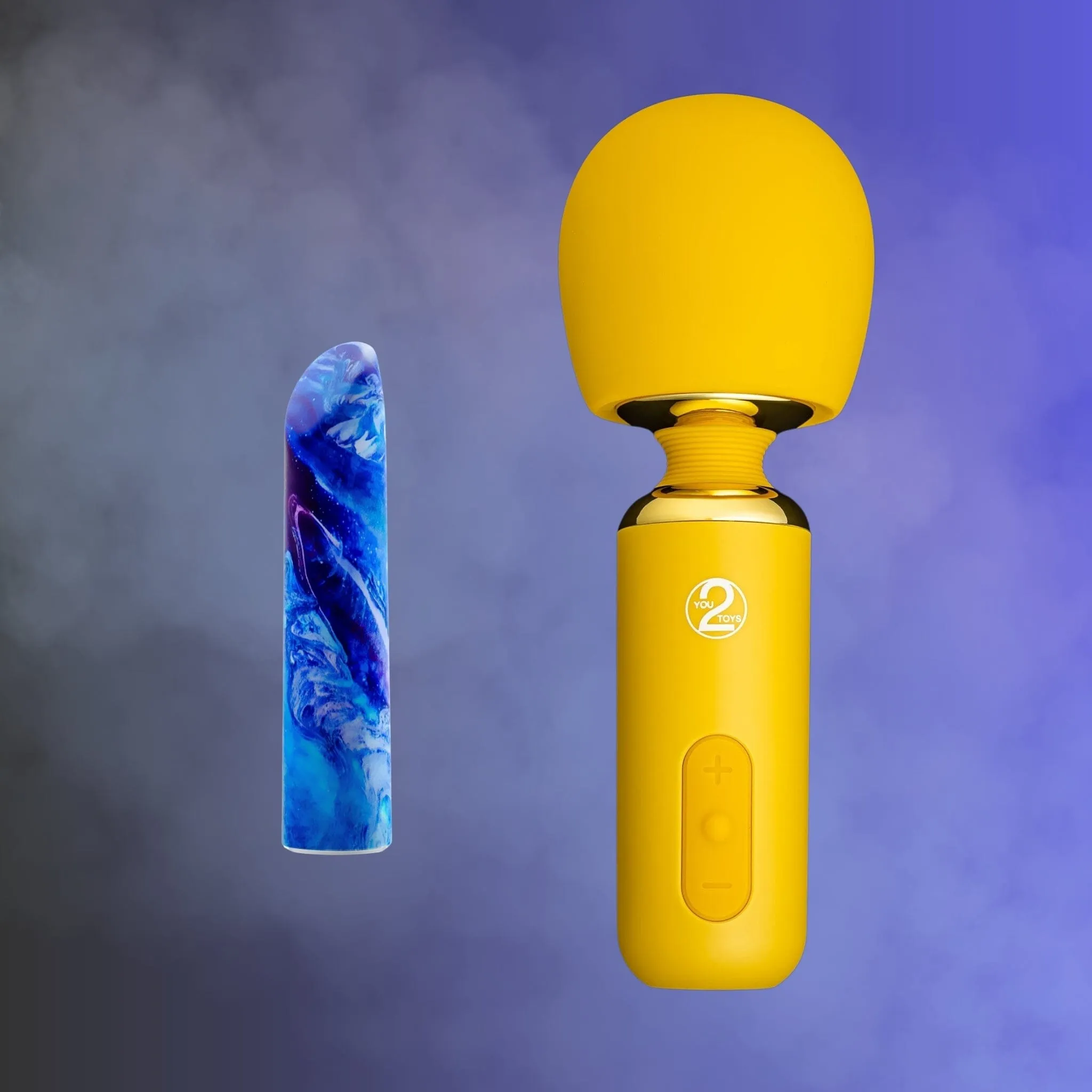 Power Vibe Azure Bullet   Favourite Wand Vibrator Bundle