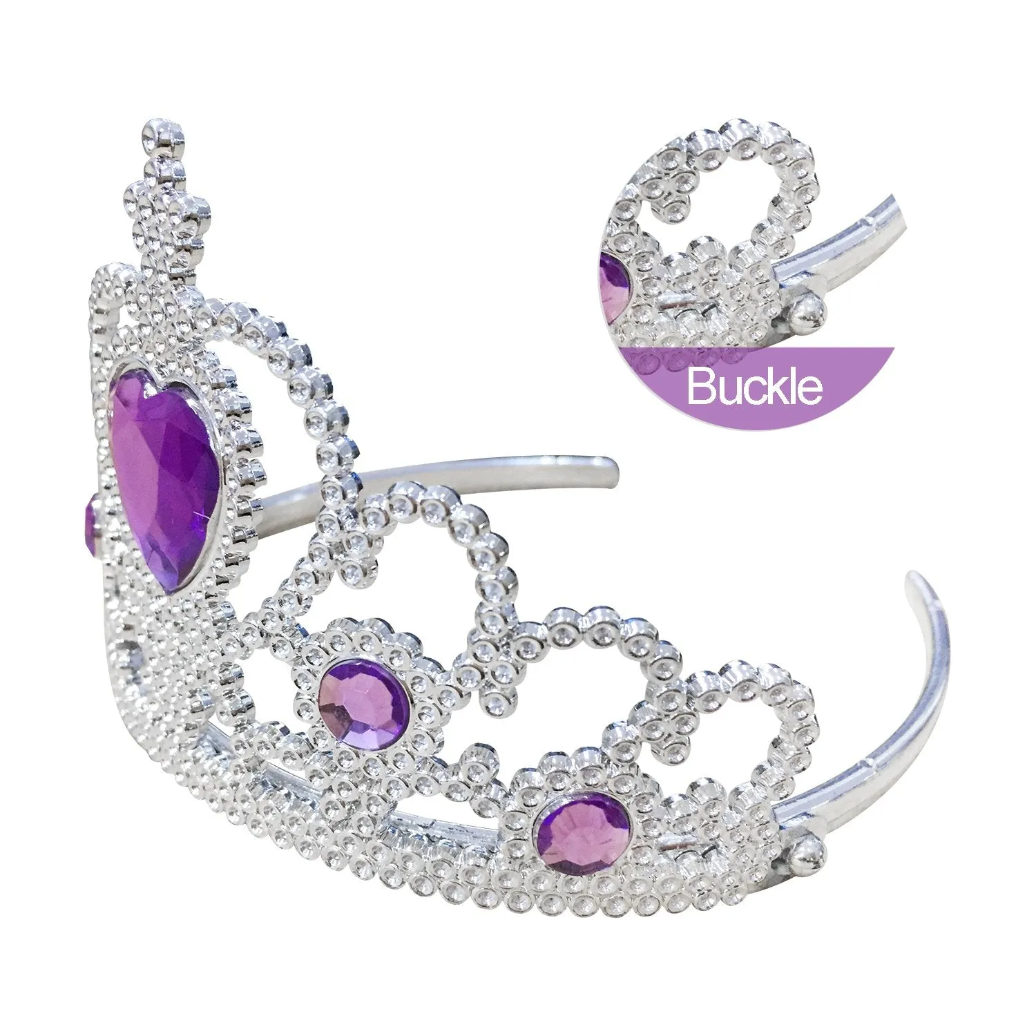 Princess Rapunzel Accessories set for Girls (Purple)