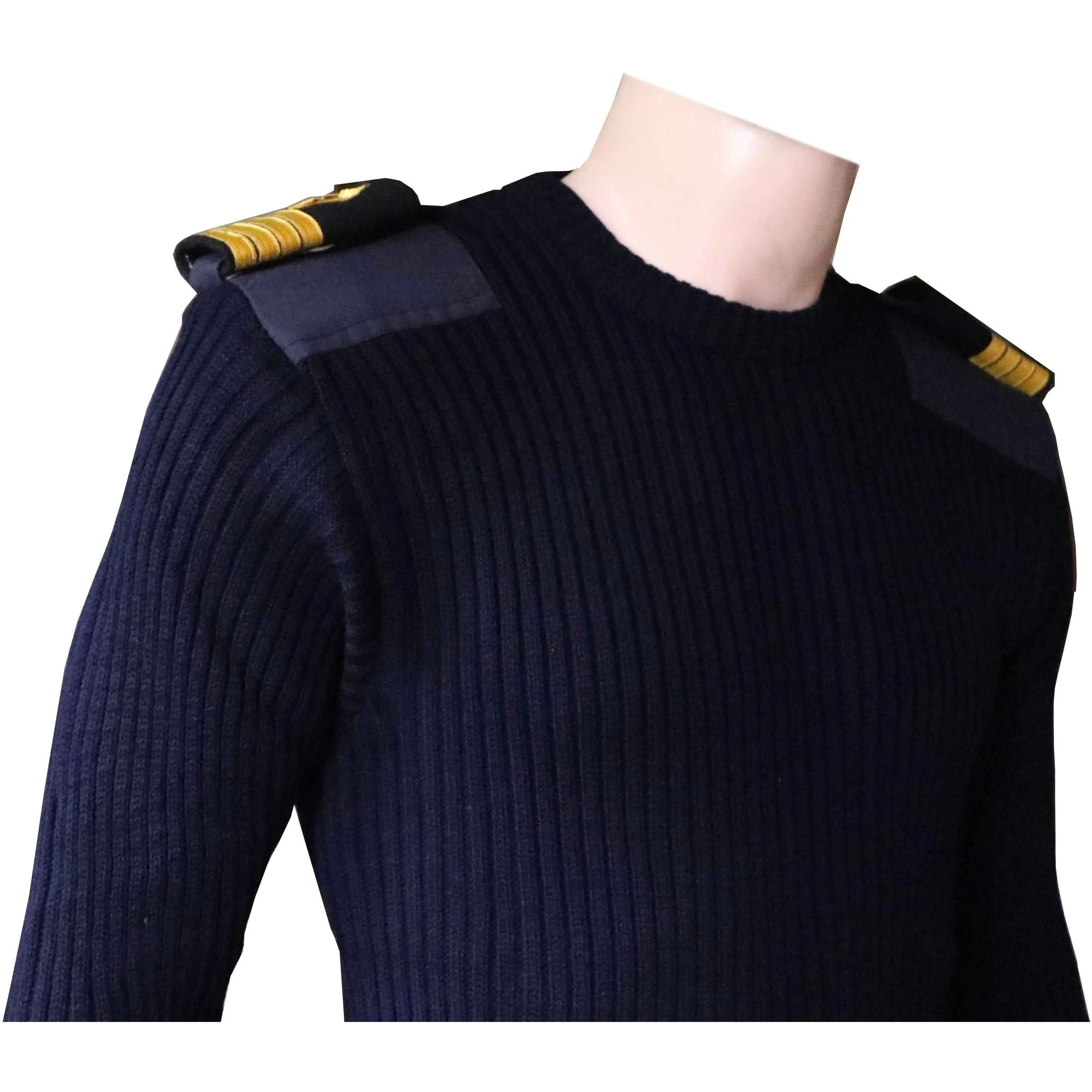 Professional Nautical sweater-With epauletes flaps and extra knee padding