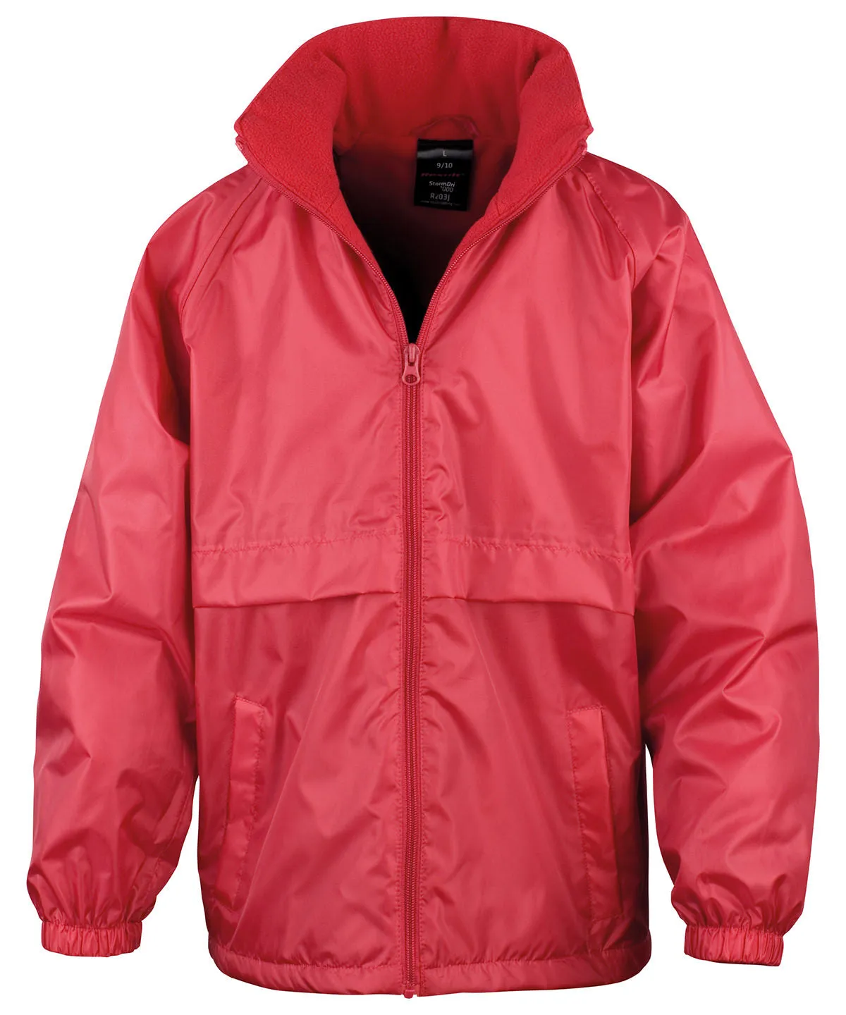 Red - Core junior microfleece lined jacket