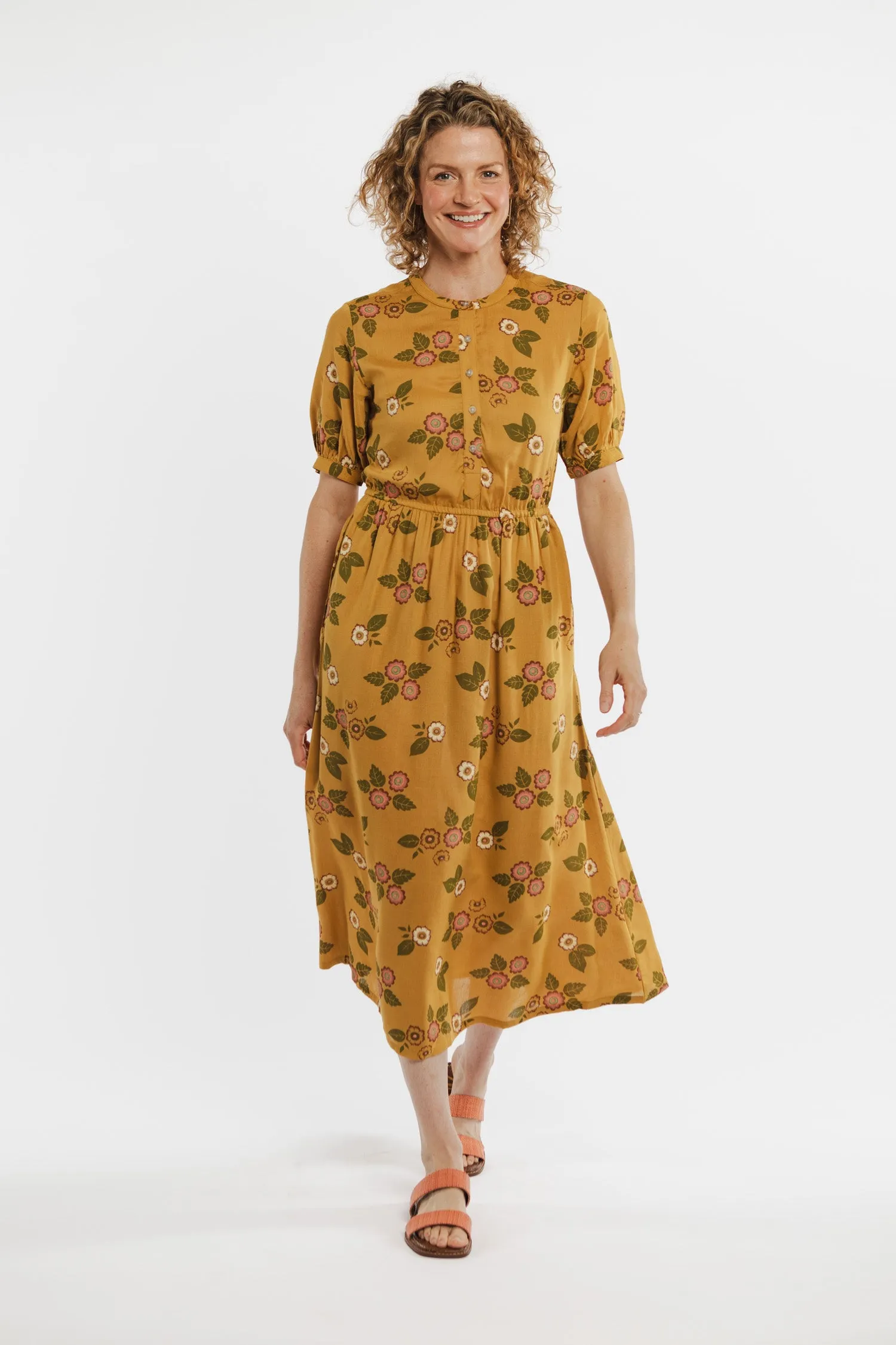 Reina Dress / Folk Floral