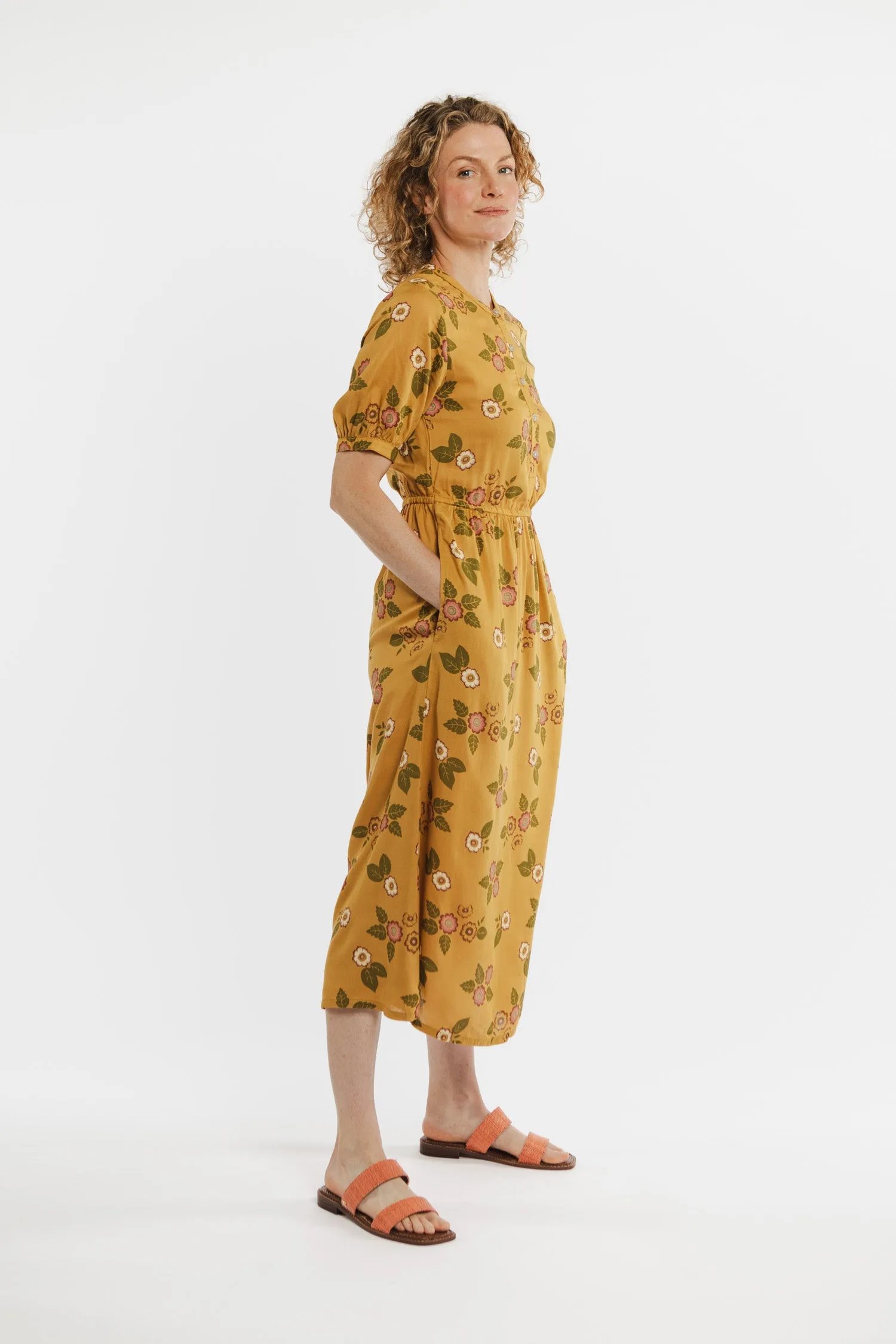 Reina Dress / Folk Floral