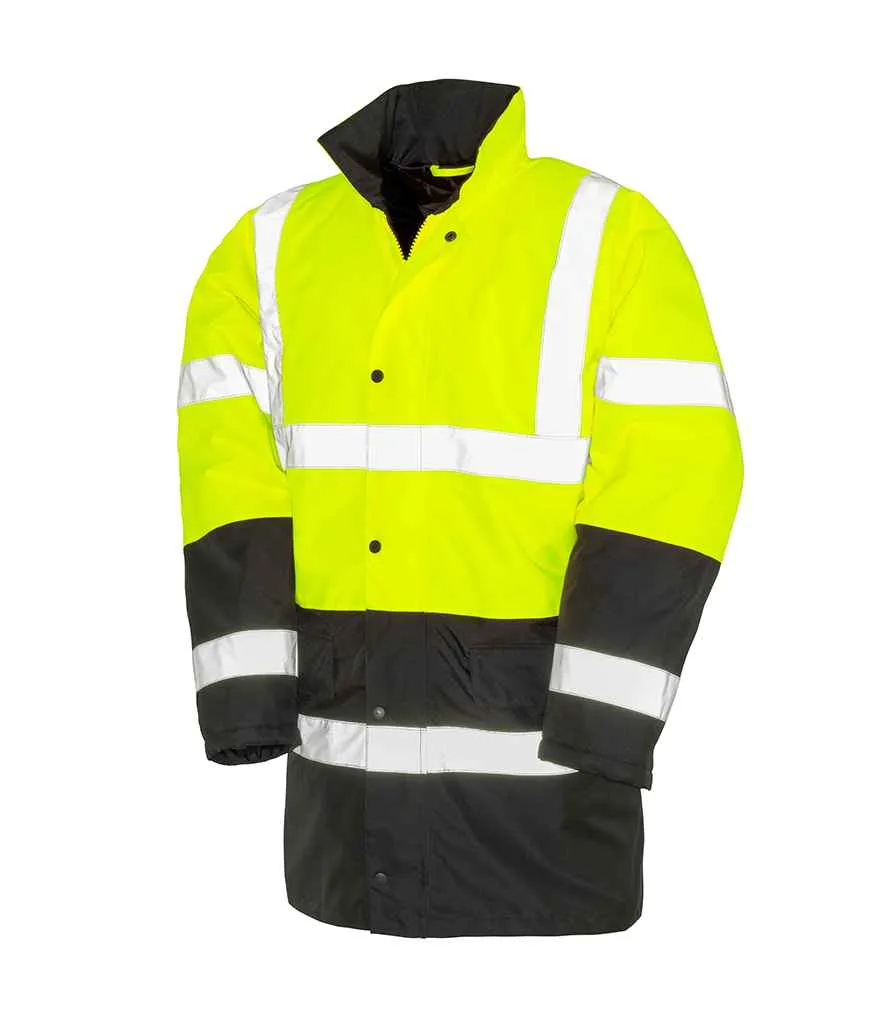 Result - Core Motorway Two Tone Safety Jacket