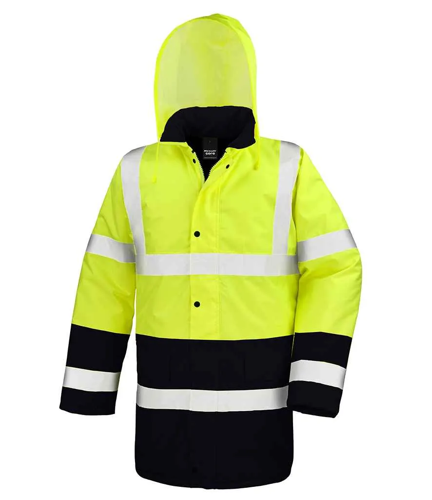 Result - Core Motorway Two Tone Safety Jacket