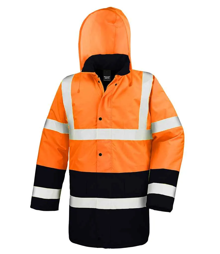 Result - Core Motorway Two Tone Safety Jacket