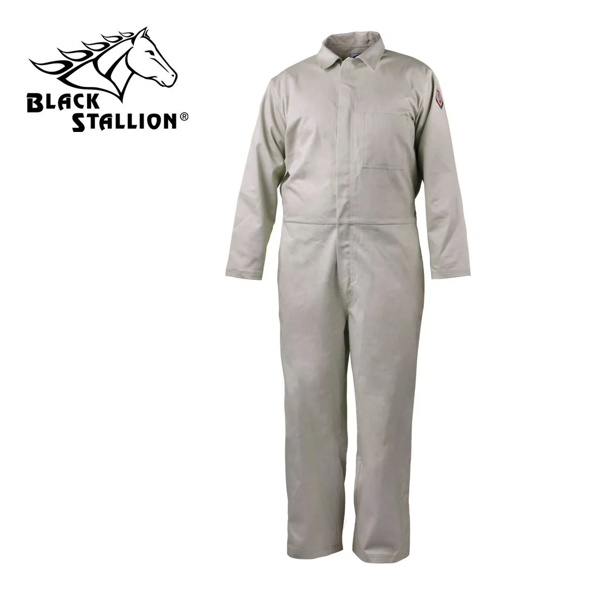 Revco CF2117-ST 7 oz. Stone Khaki TruGuard™ 300 FR Cotton Coveralls (1 Pack)