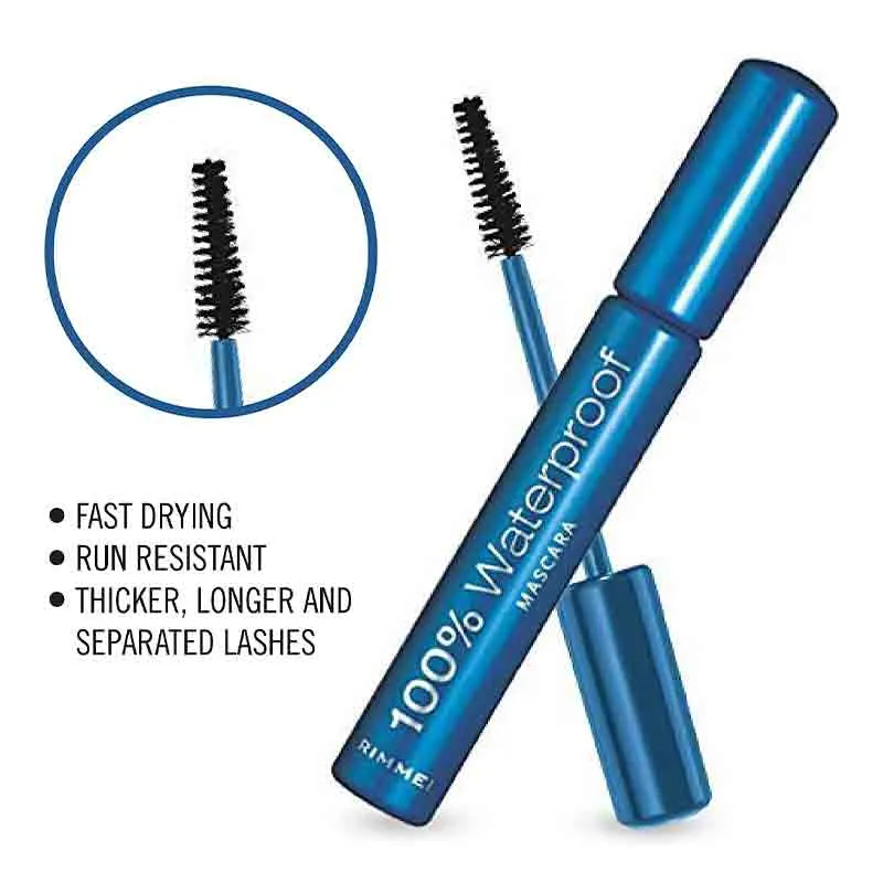 Rimmel London 100% Waterproof Mascara