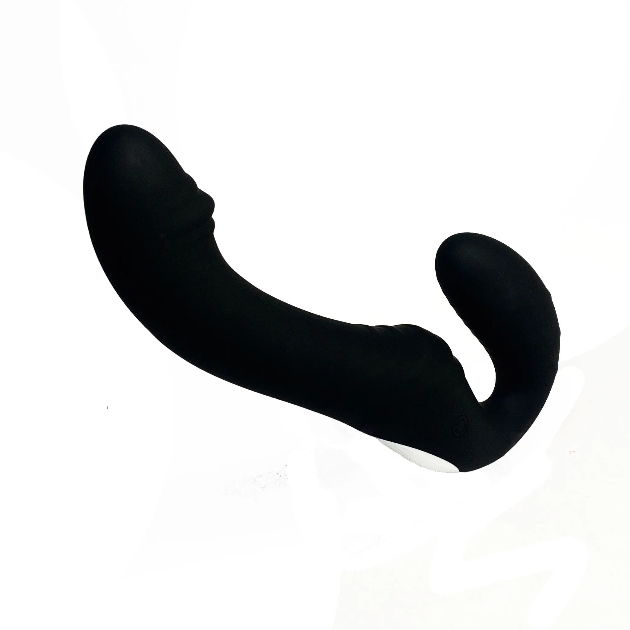 Roma Black Strapless Dildo