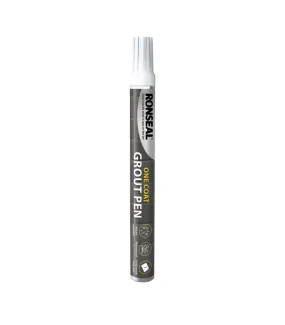 Ronseal One Coat Grout Pen Brilliant White - 7ml