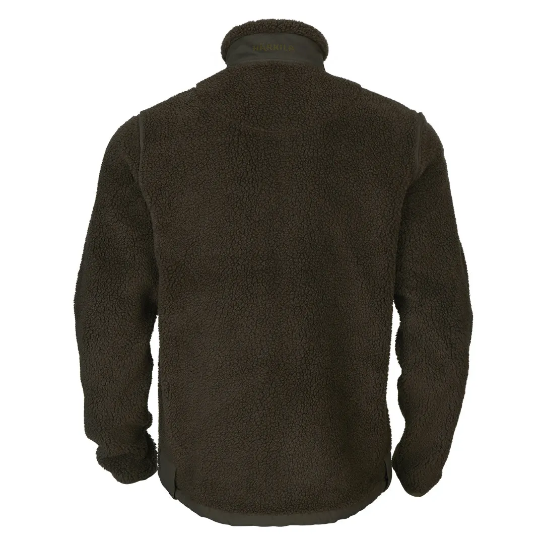 Rurik Teddy Fleece - Shadow Grey/Willow Green by Harkila