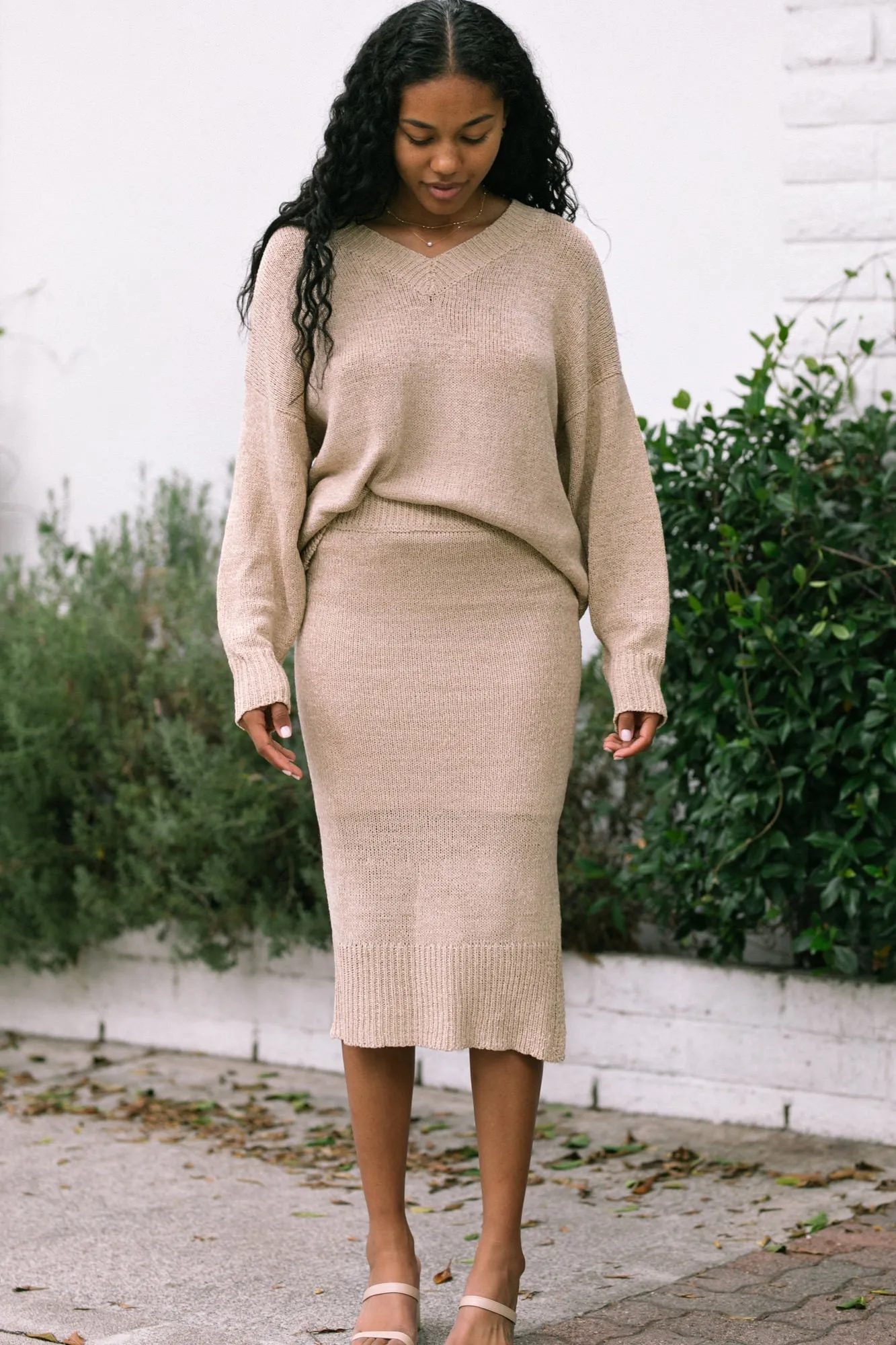 Shay Knit Midi Skirt