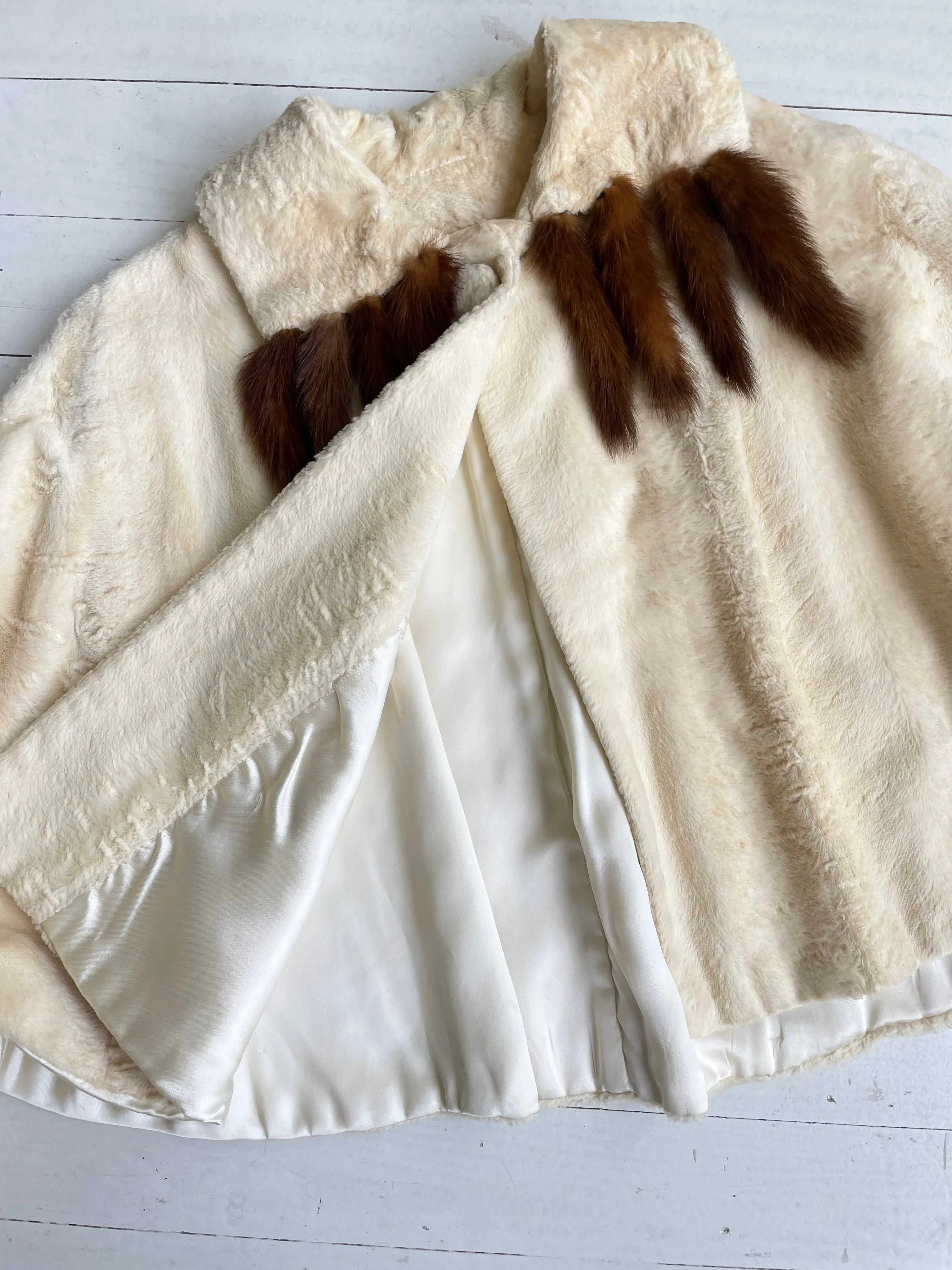 Sheared Mink Cropped Jacket | 1930s