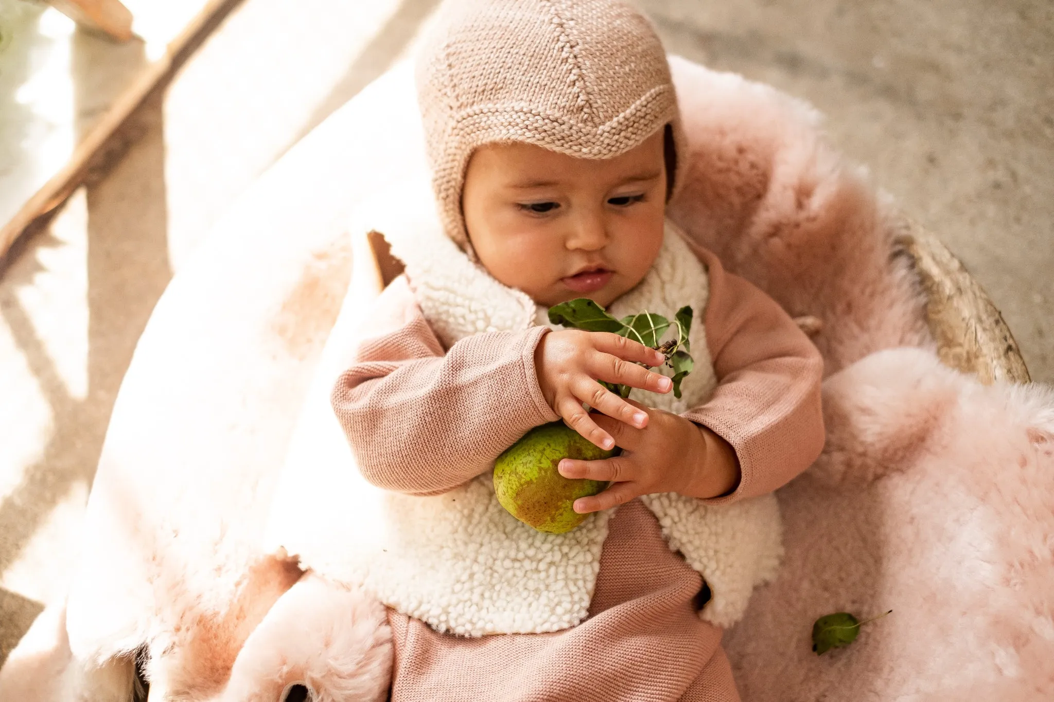 Sheepskin Playmat