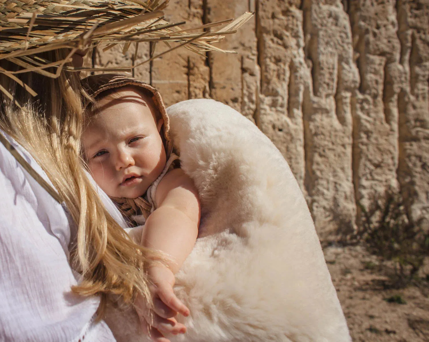 Sheepskin Playmat