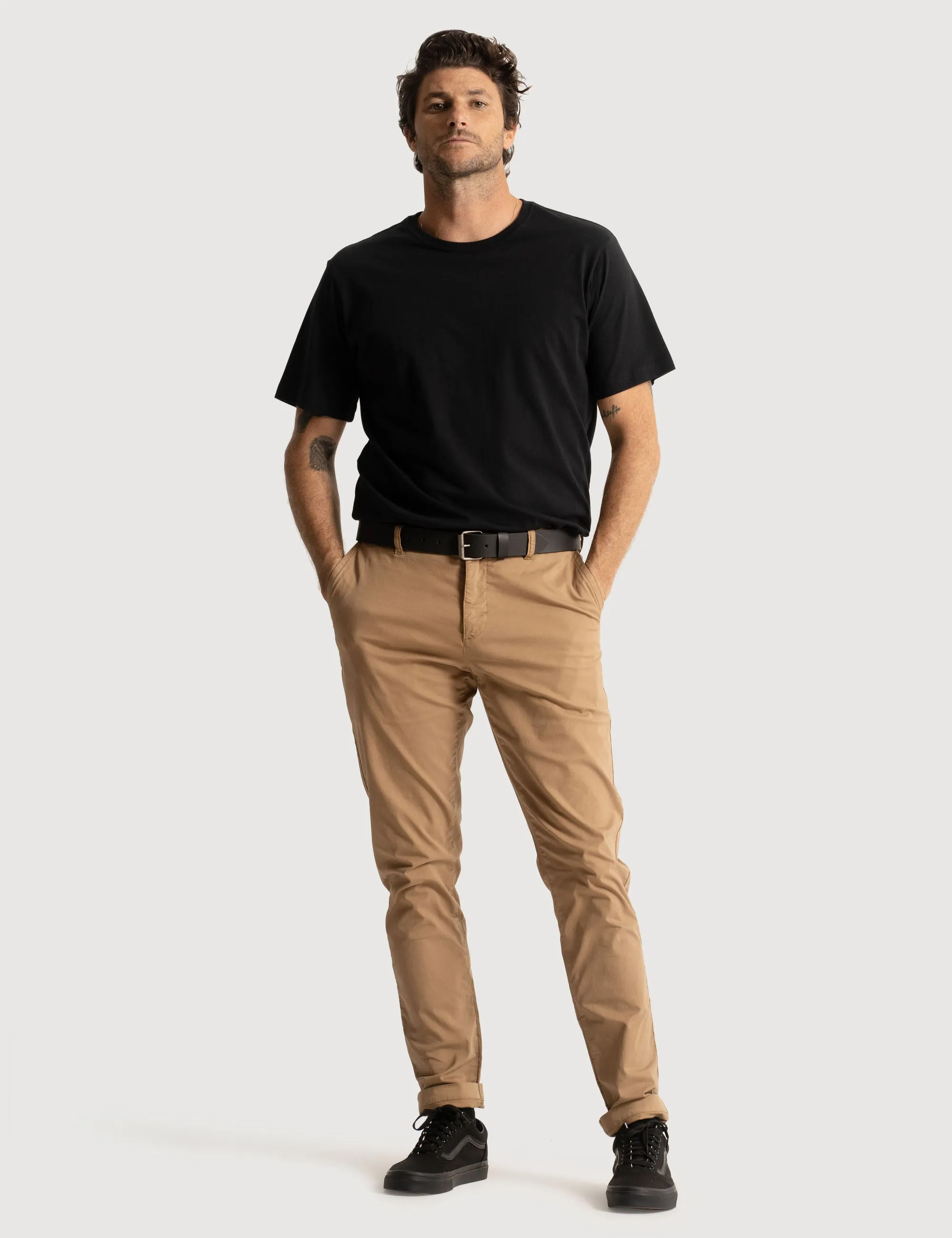 Slim Stretch Chino - Khaki