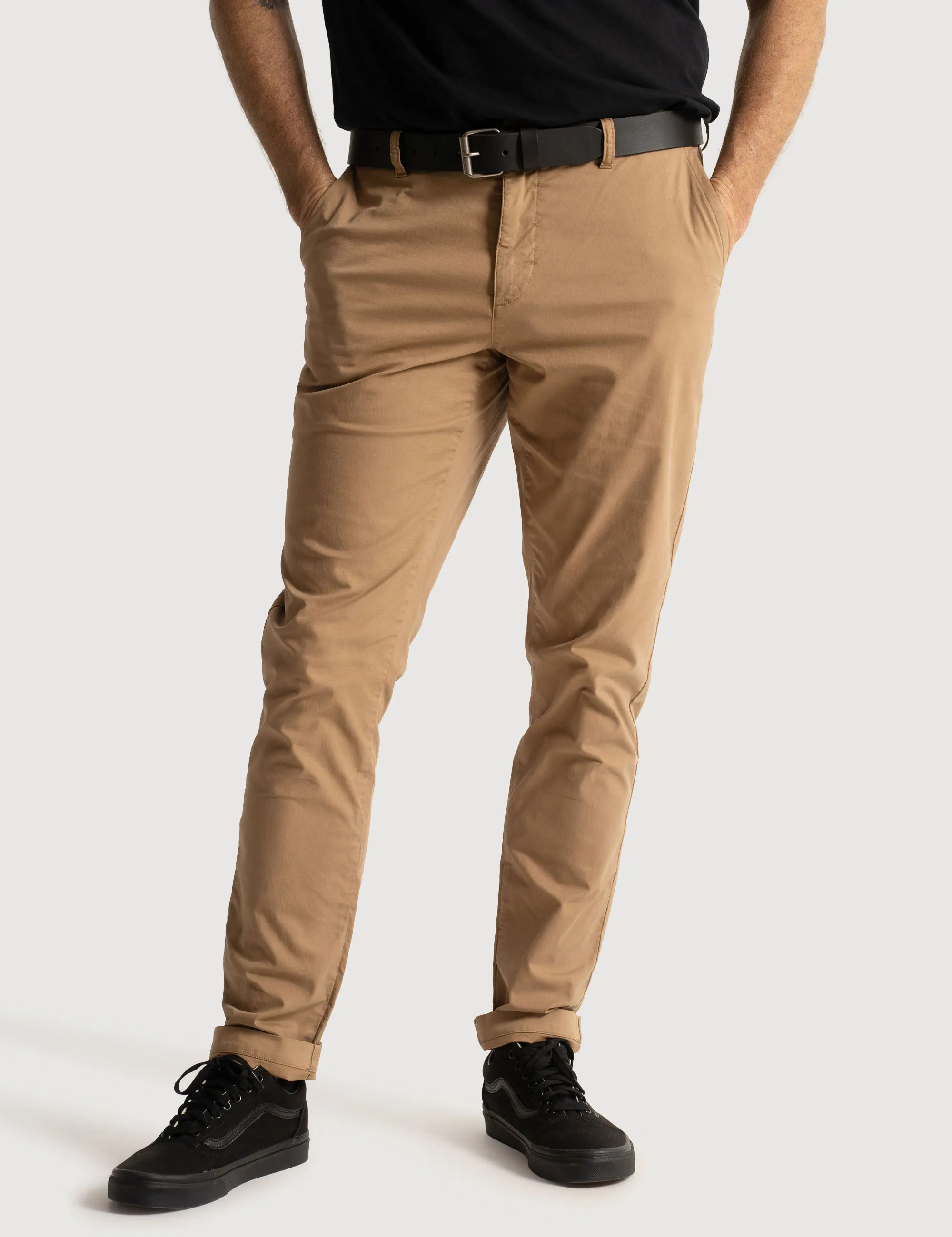 Slim Stretch Chino - Khaki