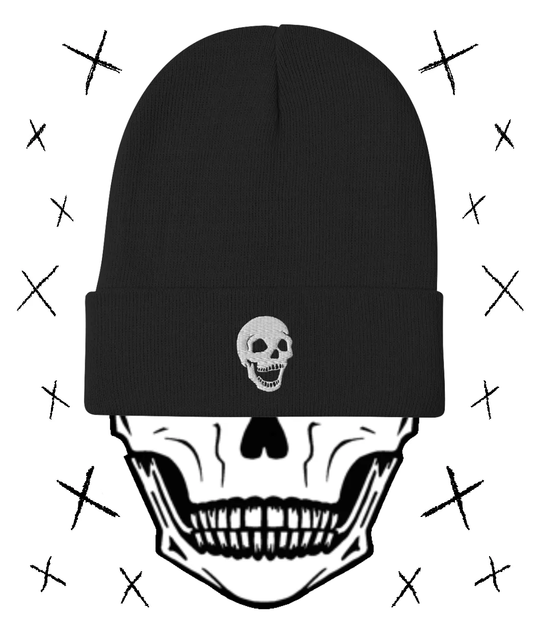 SMOL X-RAY Embroidered Beanie