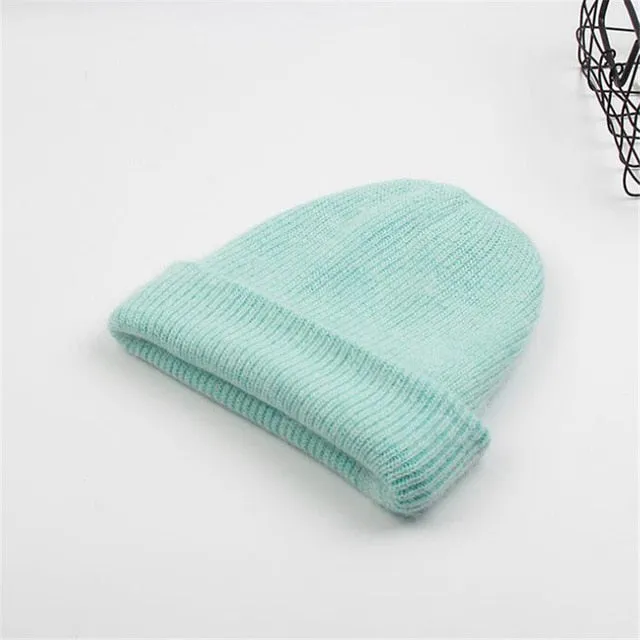 Soft Wool Knitted Beanie