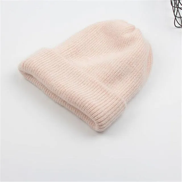 Soft Wool Knitted Beanie