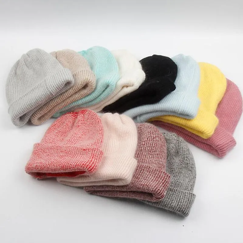 Soft Wool Knitted Beanie