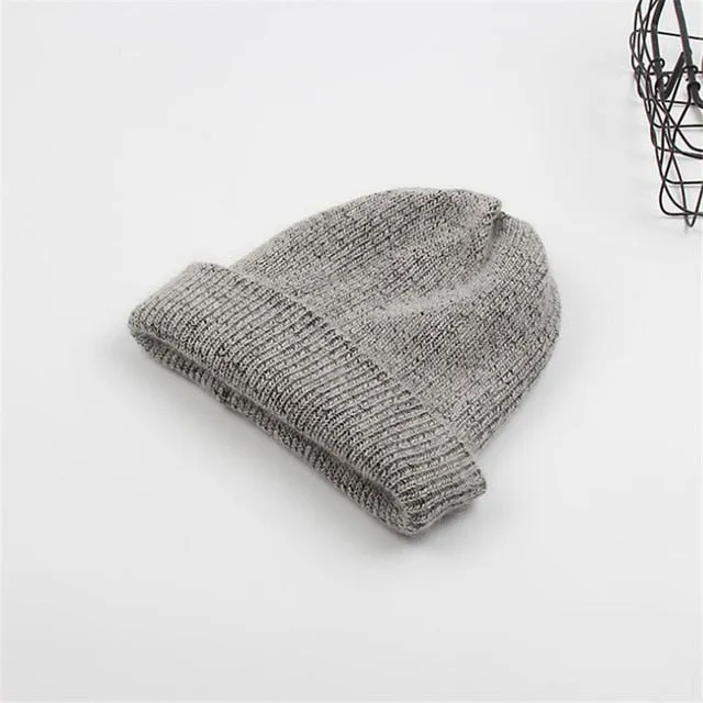 Soft Wool Knitted Beanie