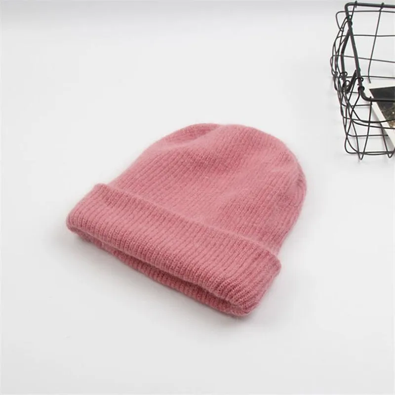 Soft Wool Knitted Beanie